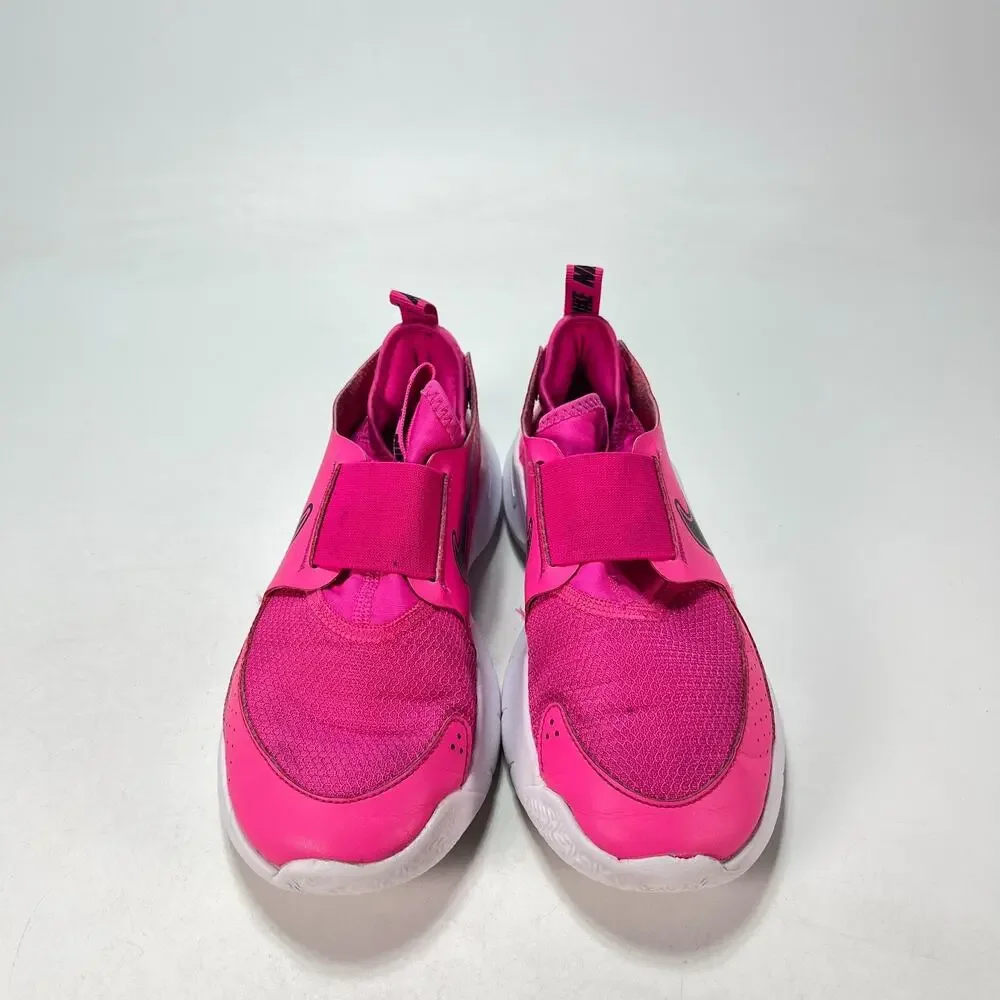 Nike Flex Runner 3 Laser Fuchsia Slip On Athletic Running Shoes Youth Size 4Y